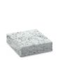 Preview: Steinsockel aus MP White-Granit, poliert, 20 x 20 cm