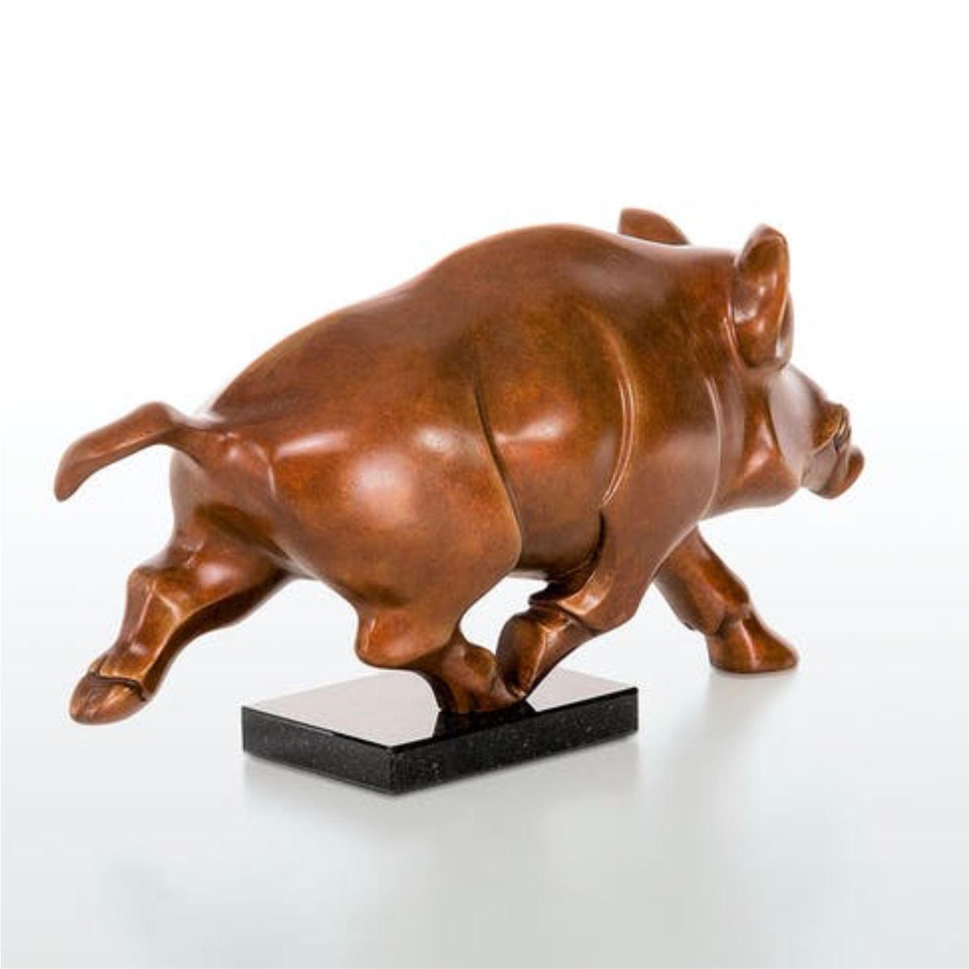 Bronzeskulptur »Porco« Jagna Weber • bildhauerei-shop