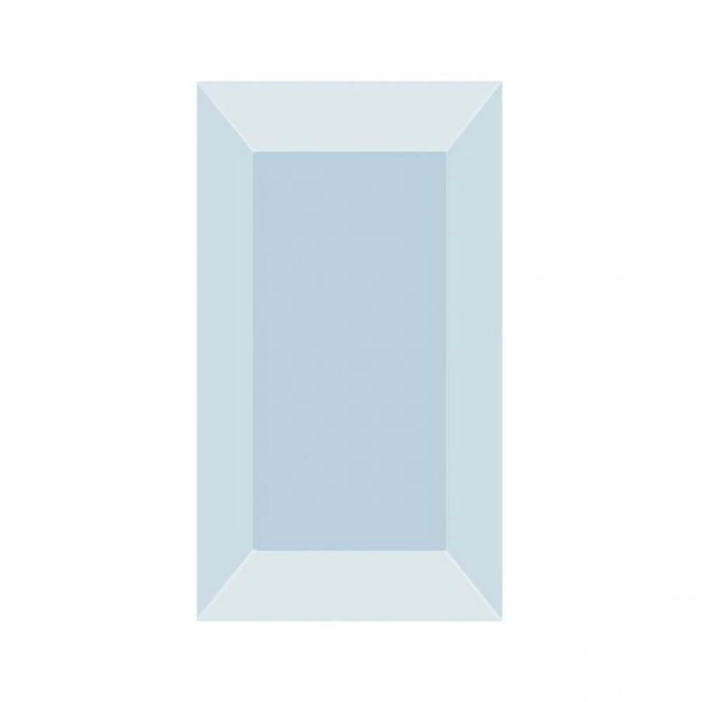 Ersatzteil »Facettenglas 18 cm«, Weißglas, Maße: 11,6 x 6,5 cm